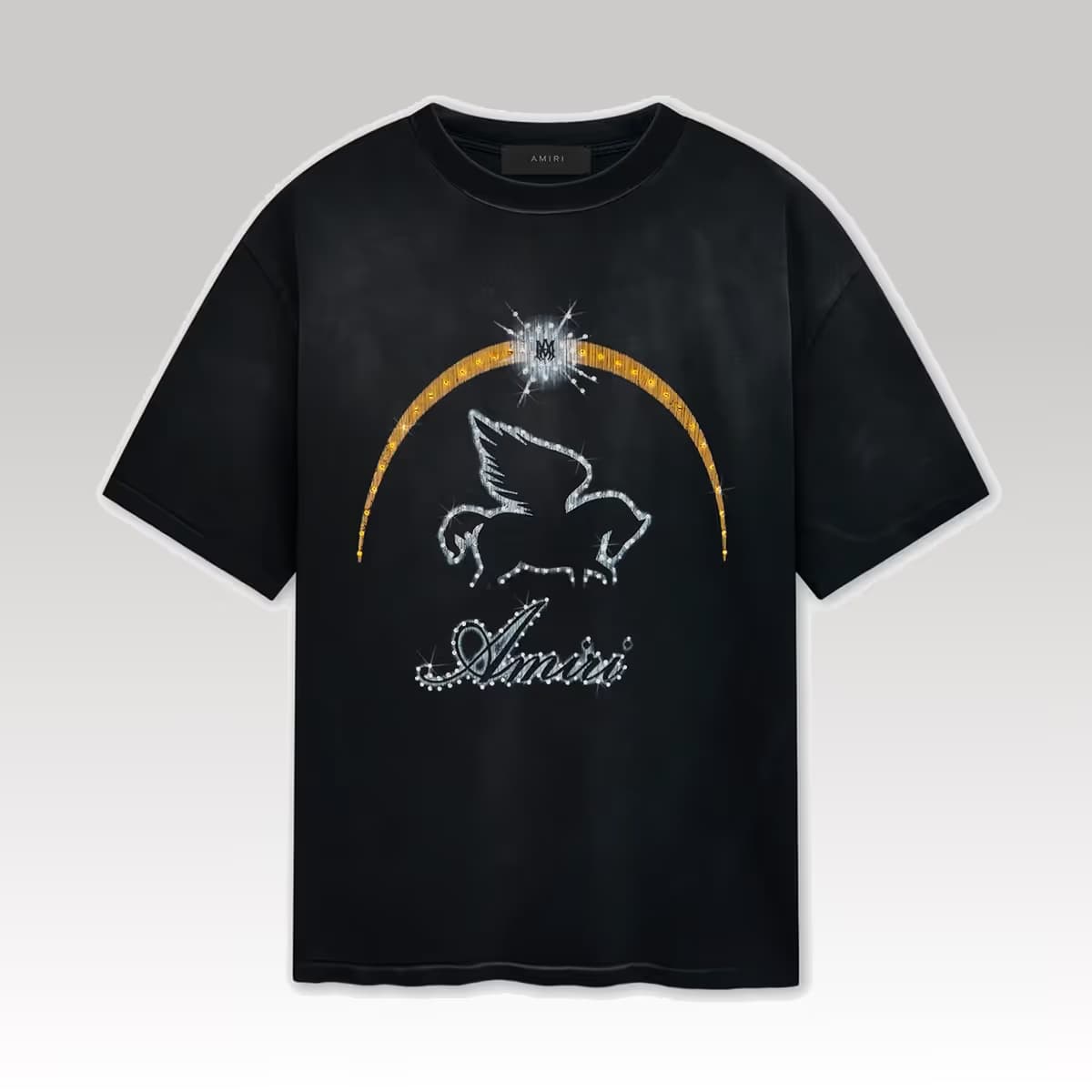 AMIRI CRYSTAL PEGASUS TEE_00000