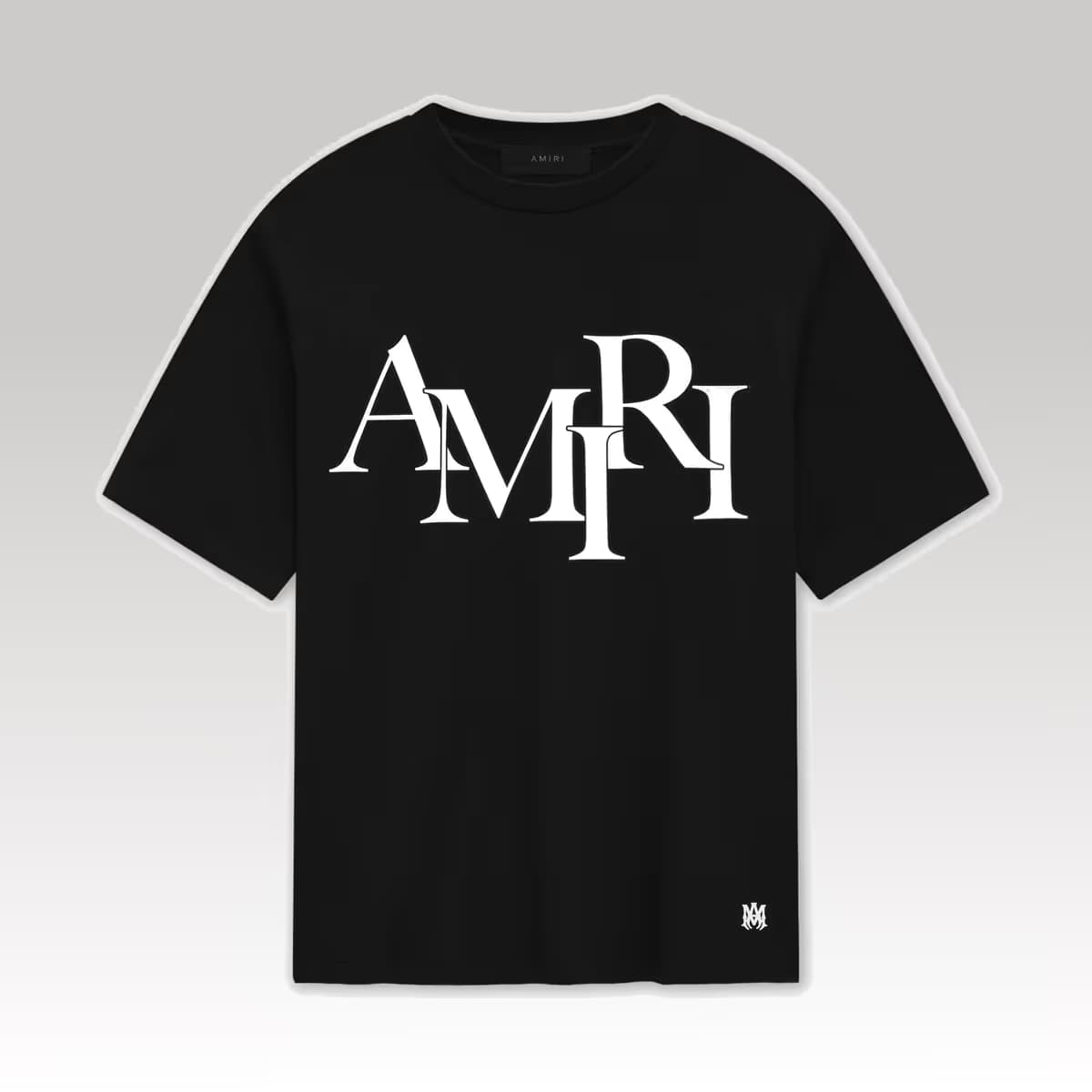 AMIRI STAGGERED LOGO TEE_00000