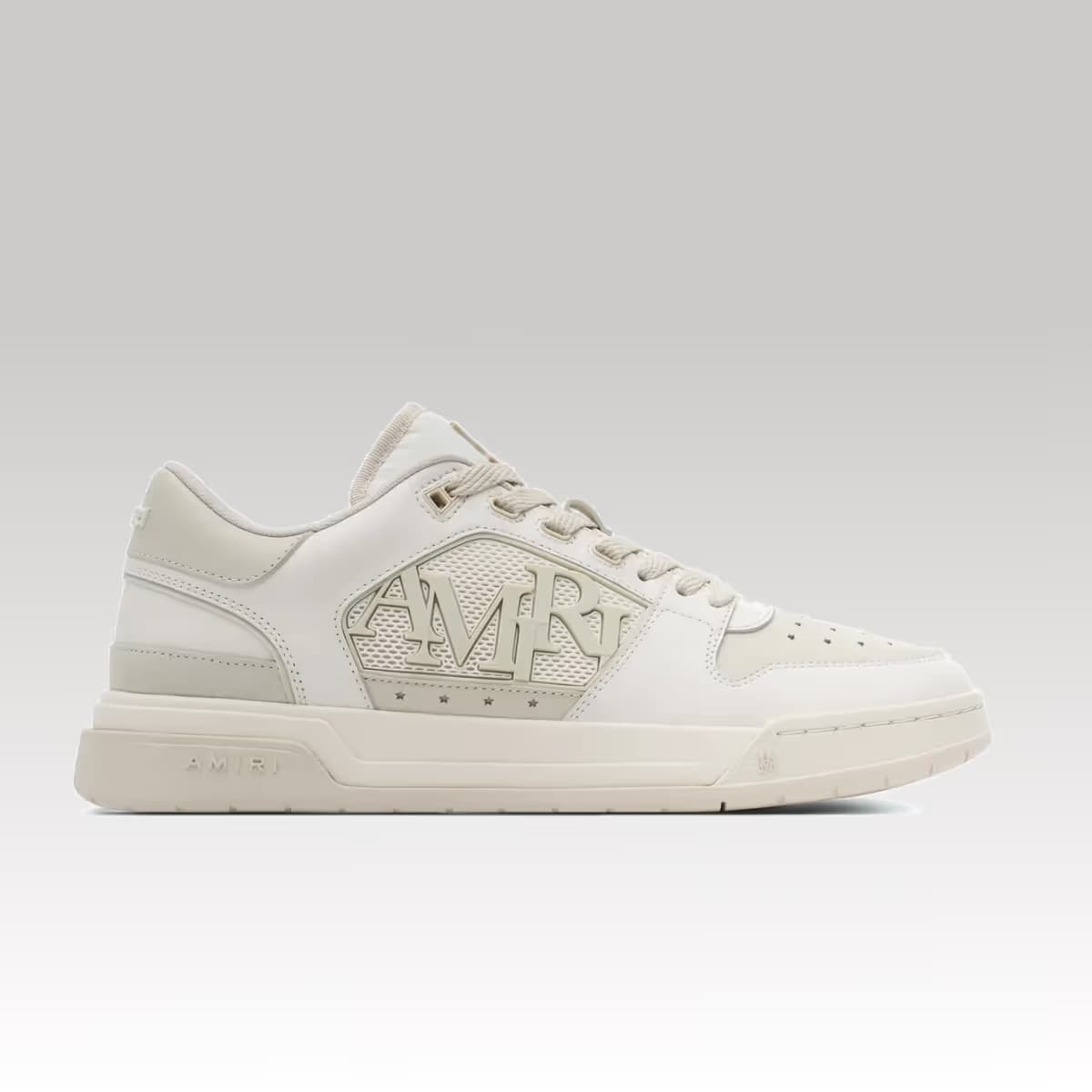 Amiri Classic Sneaker White and Beige_4_00000