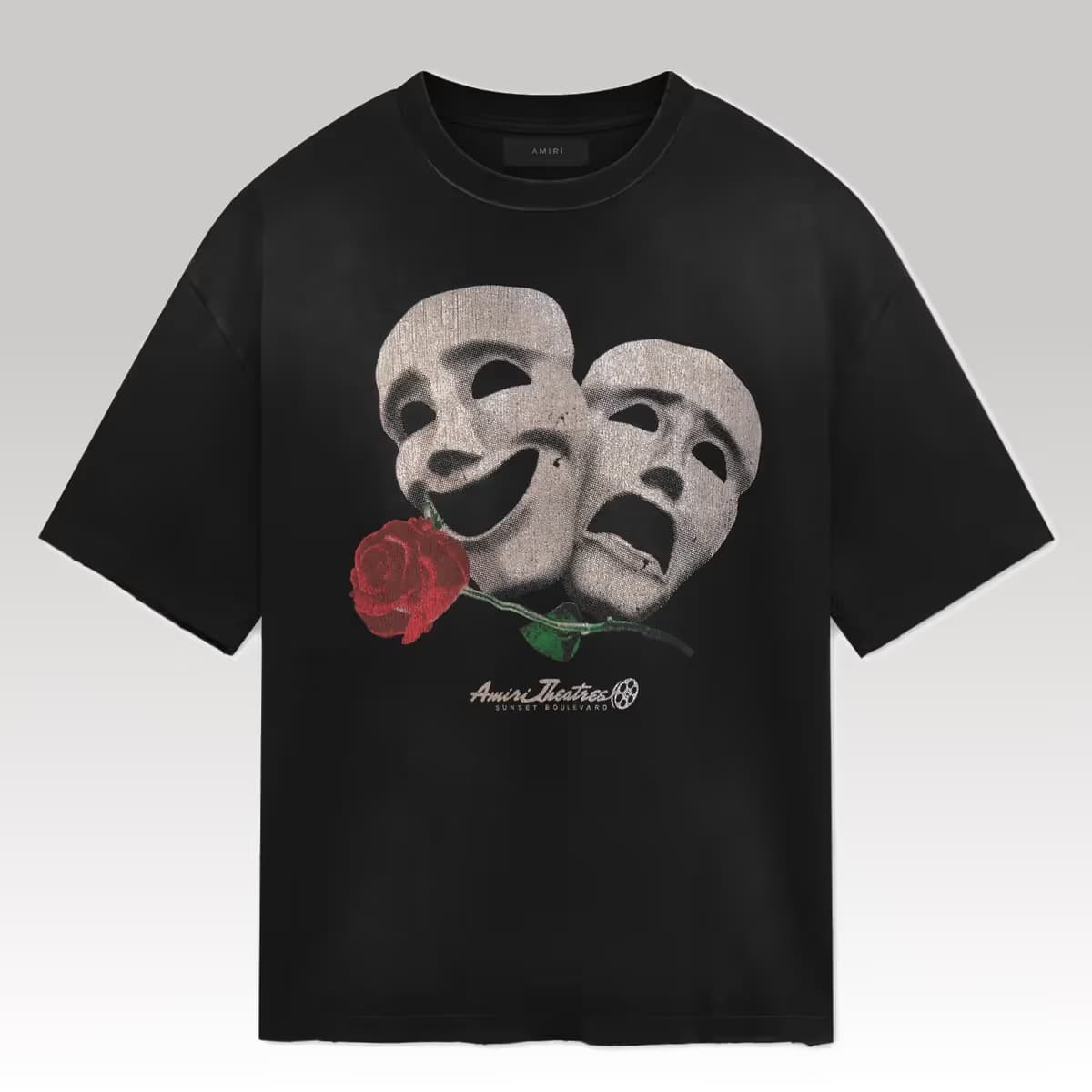 Amiri Theatre Masks Oversized Tee_00000