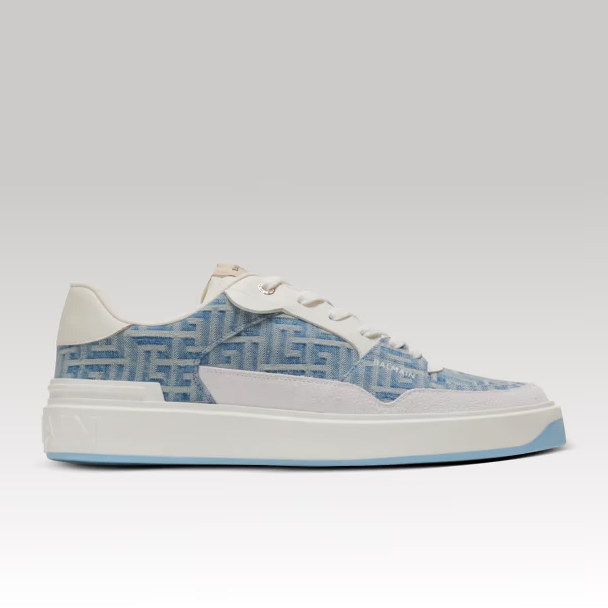 B-Court Flip sneakers in monogrammed denim_00000