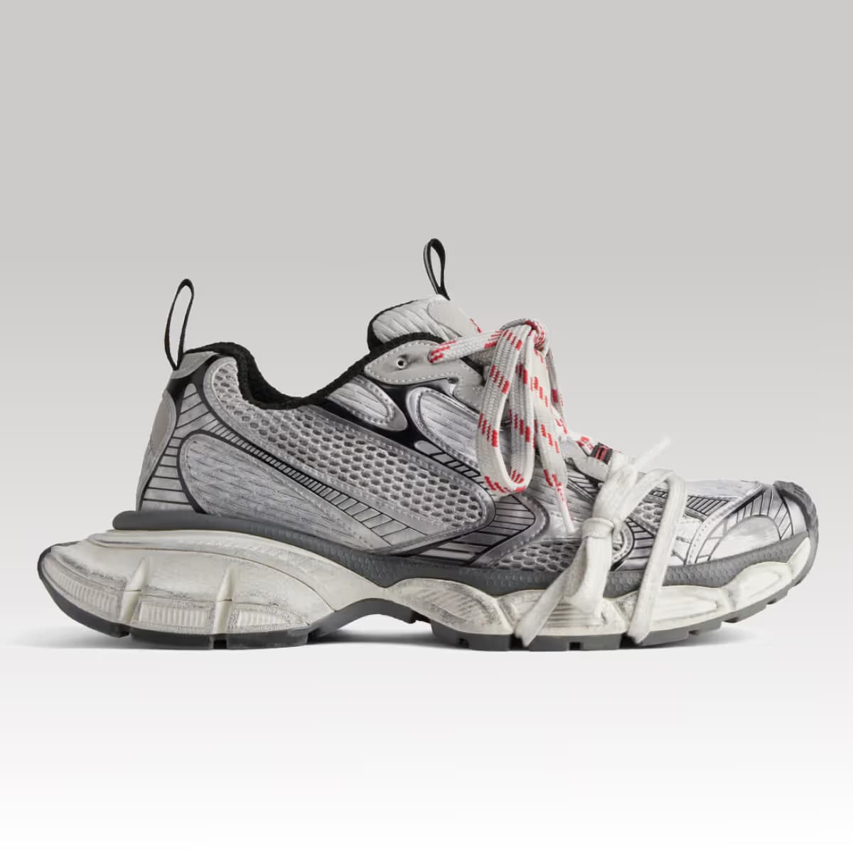 Balenciaga 3XL Sneaker Grey e Red_5_00000