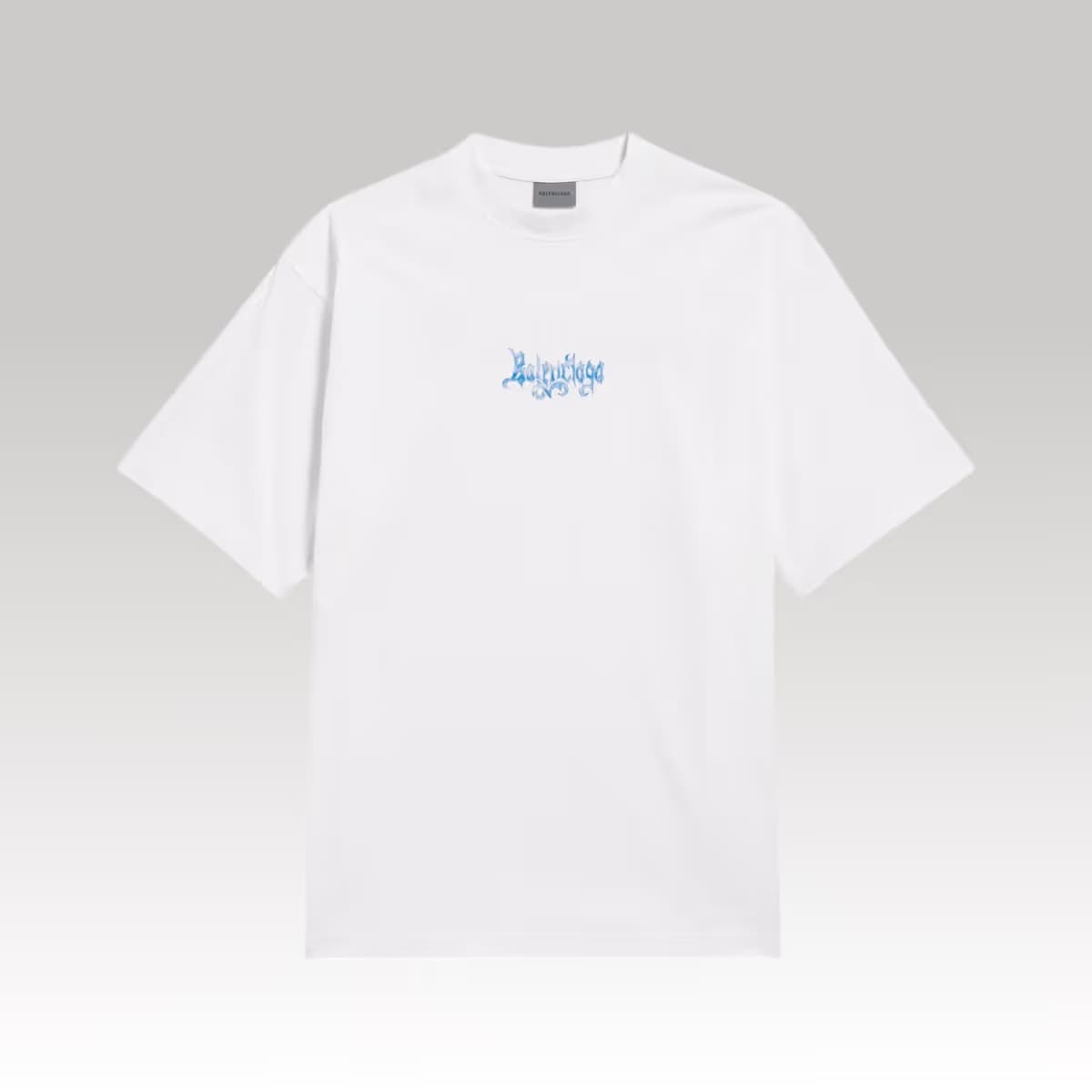 Balenciaga Sketchy Medium Fit T-shirt in White_00000