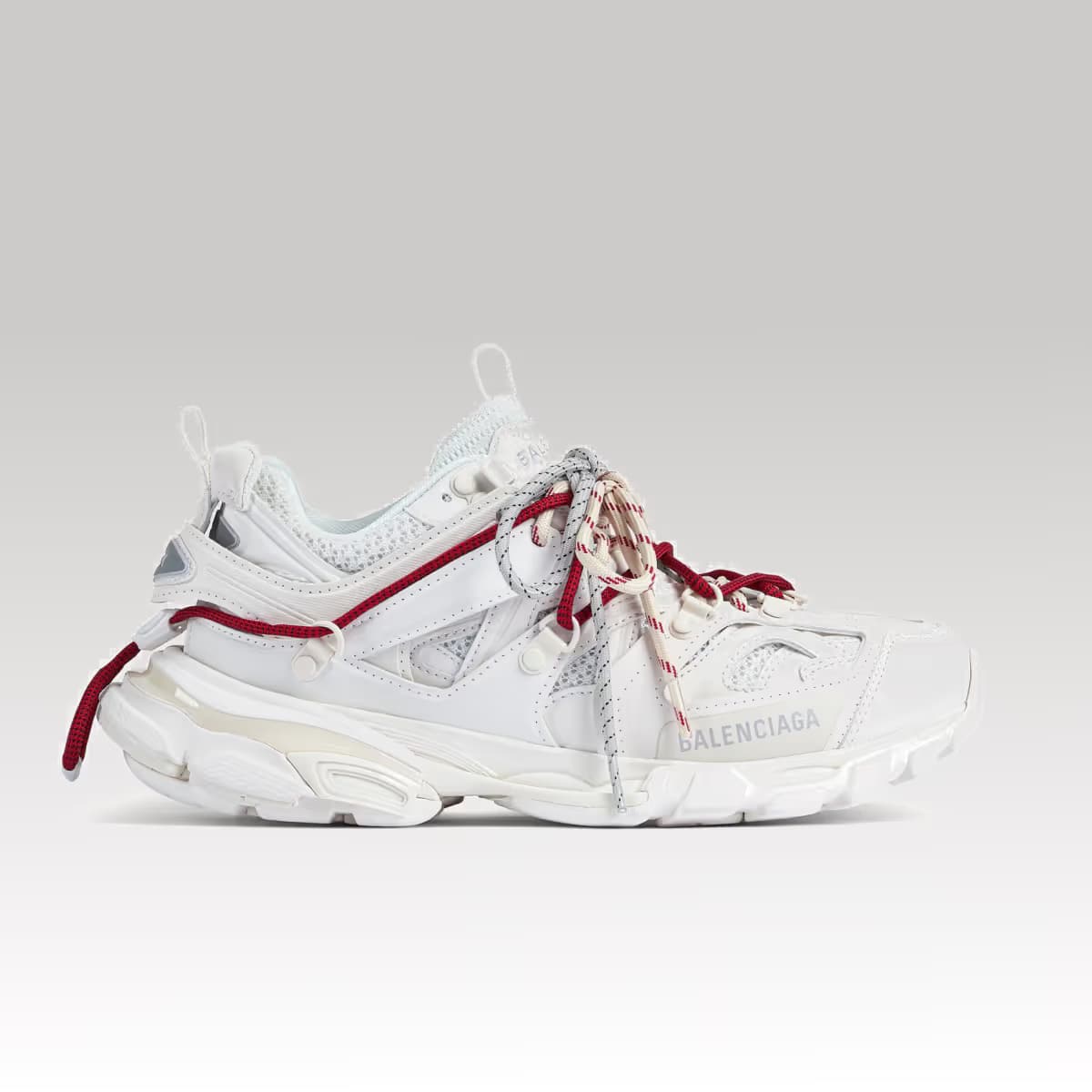 Balenciaga Track Trail Laces Sneaker in White_00000