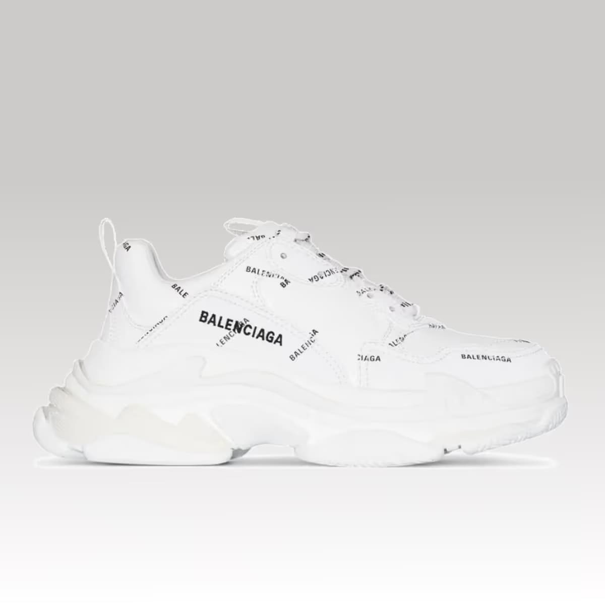 Balenciaga Triple S White LogoBrand_00000