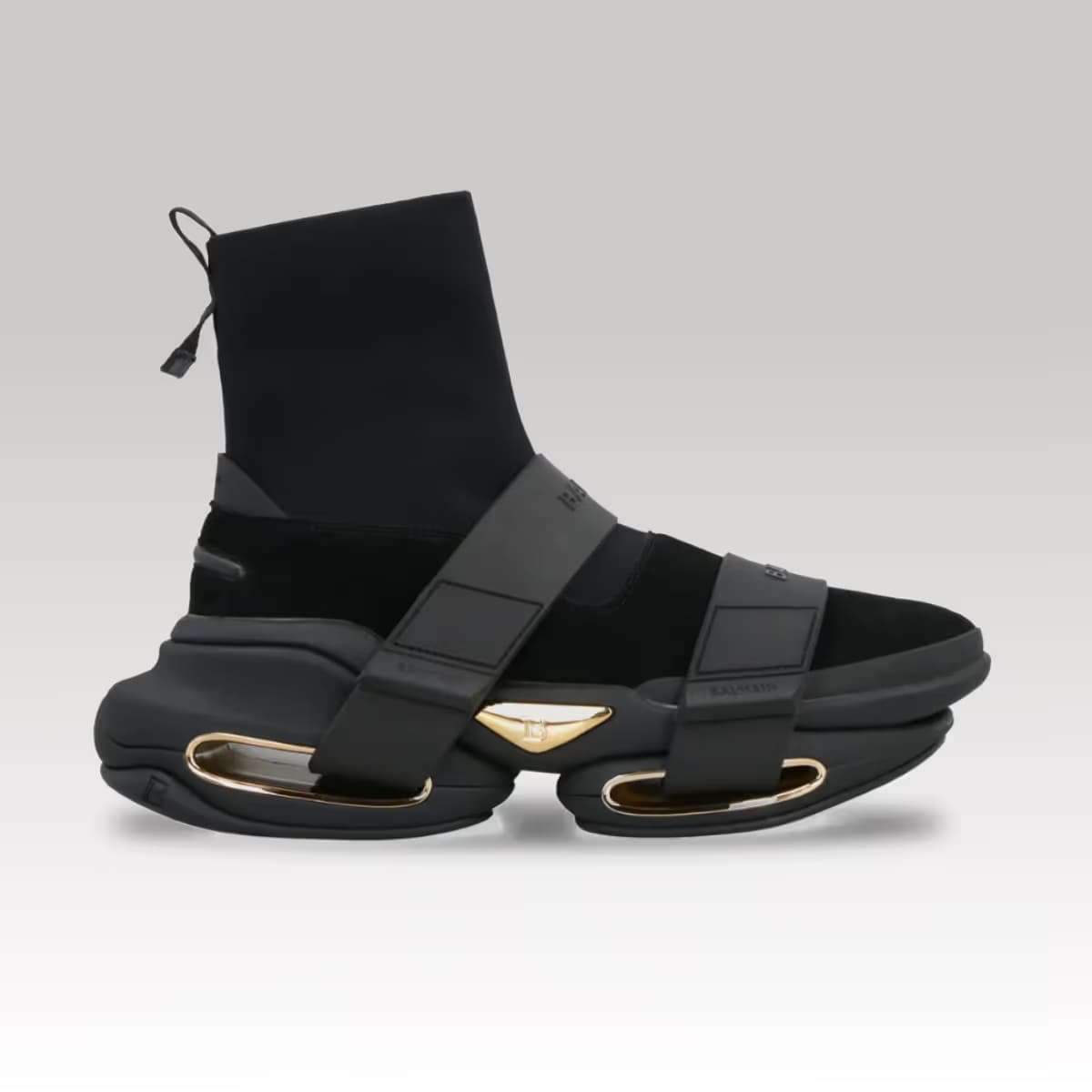 Balmain B-Bold Sneaker Black_00000