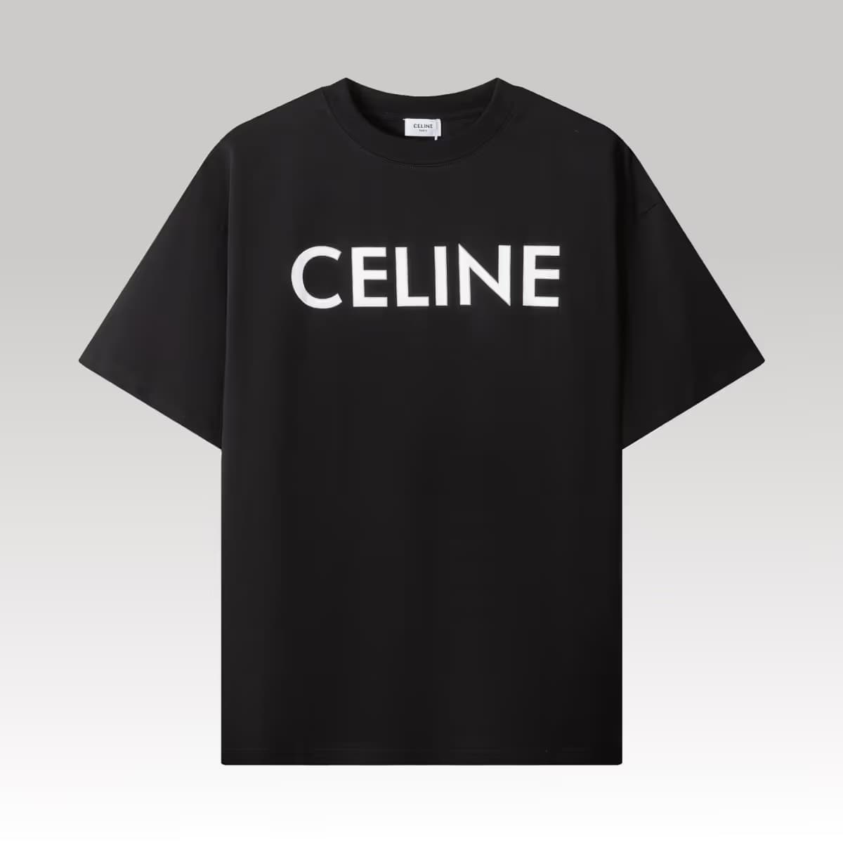 CELINE LOOSE T-SHIRT IN COTTON JERSEY_1_00000