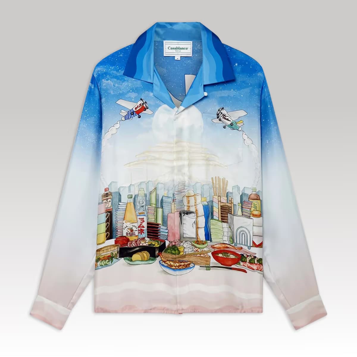 Casa Cafe Silk Shirt_00000