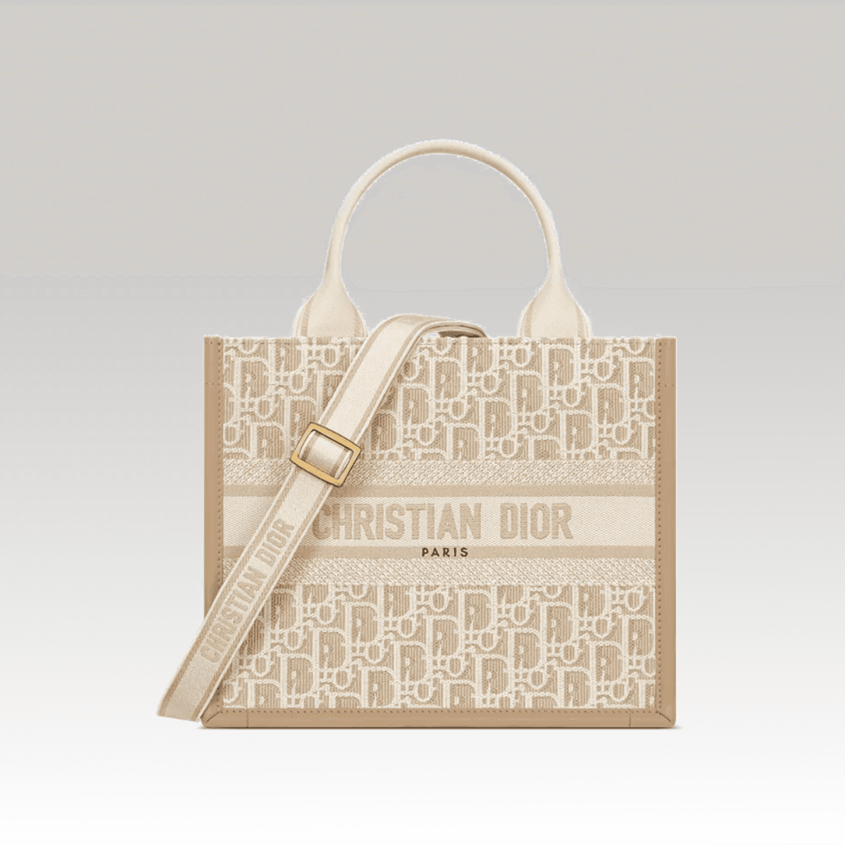 Christian Dior Book Tote Small Bege 2_00000