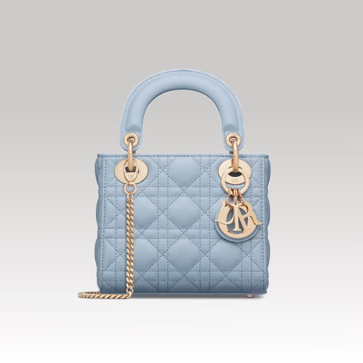 Christian Dior Lady Dior Mini Bag Blue_00000_00000