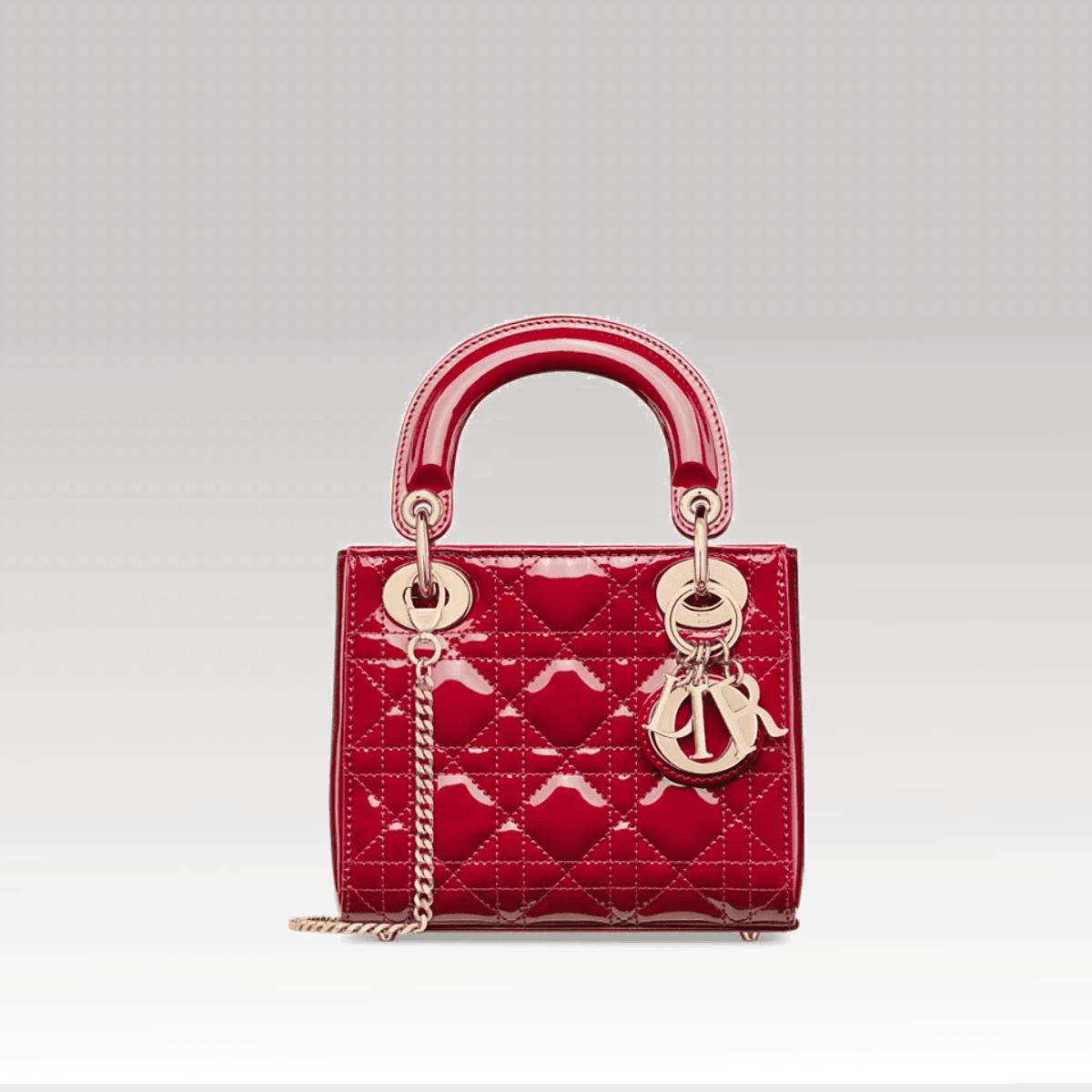 Christian Dior Lady Dior Mini Red_00000