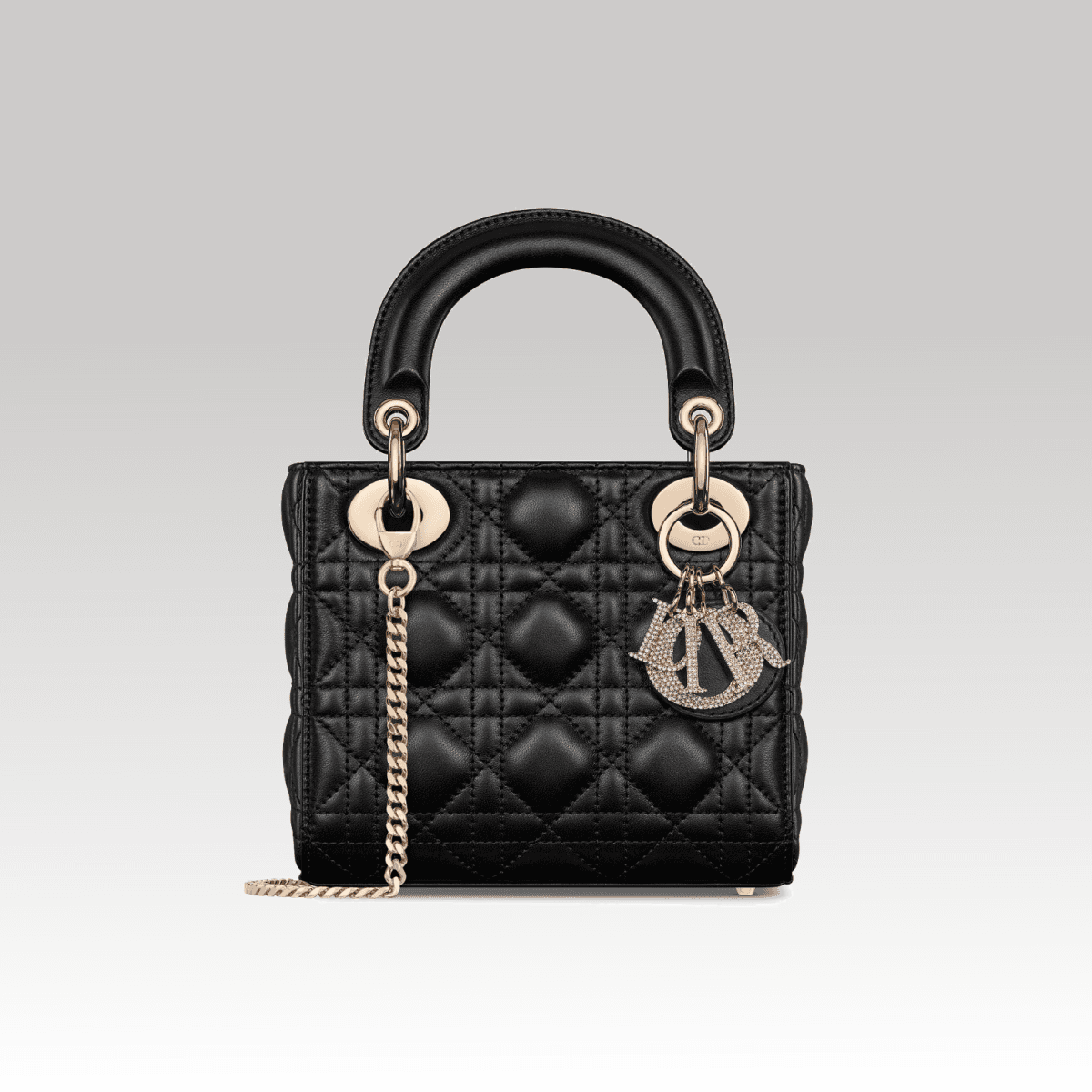Christian Dior Lady Dior míni Bag Black_00000_00000