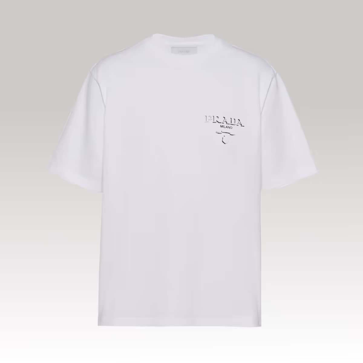 Cotton T-shirt White 3_00000