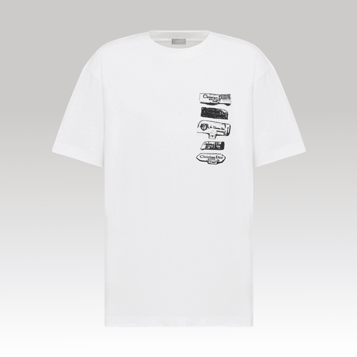 - Dior Archives Labels T-Shirt 2_00000