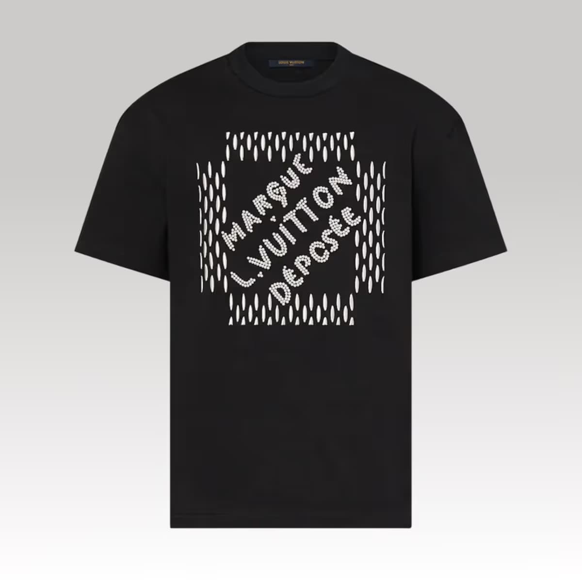 Embroidered Signature Cotton T-Shirt_00000