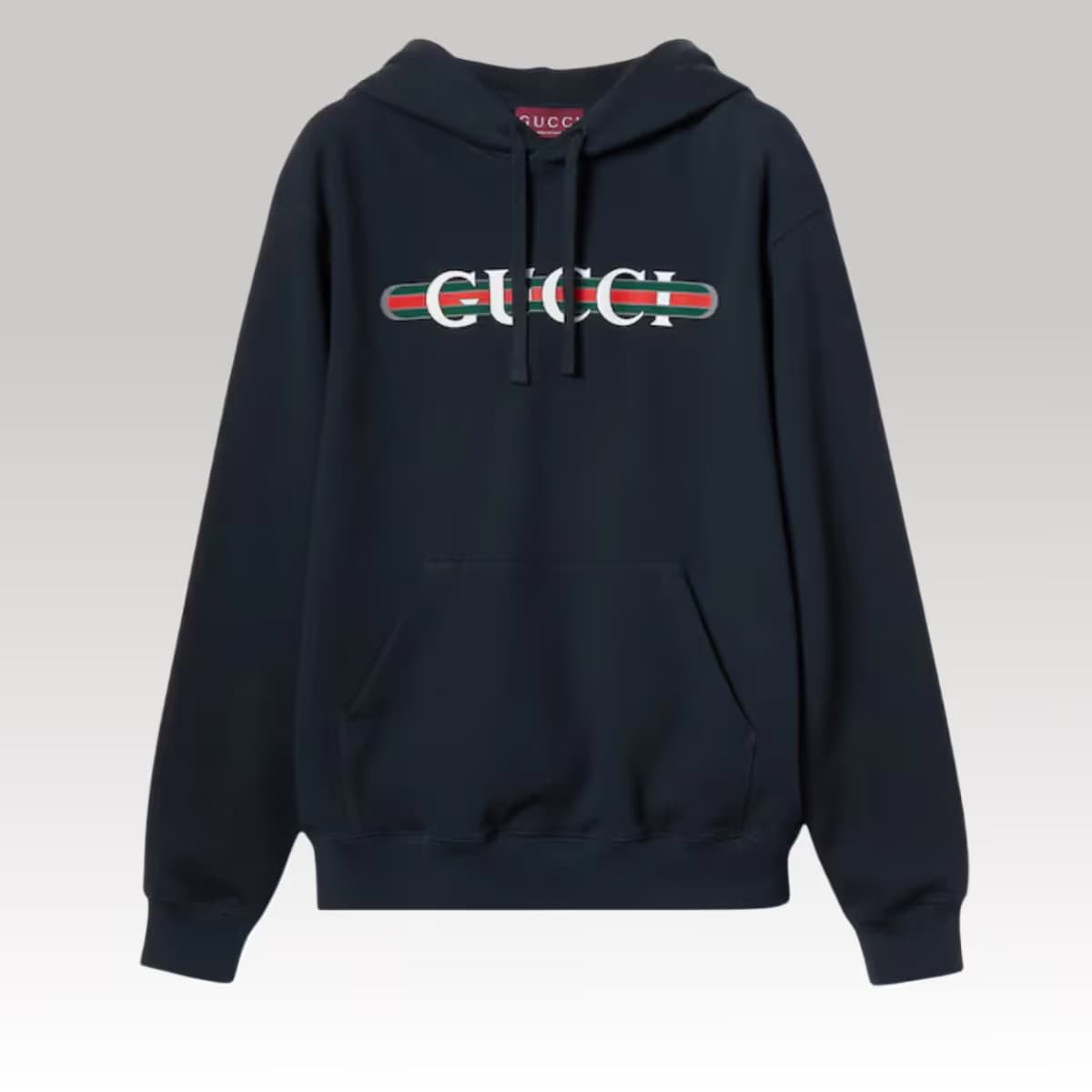 Gucci Printed cotton jersey hooded sweatshirt_00000
