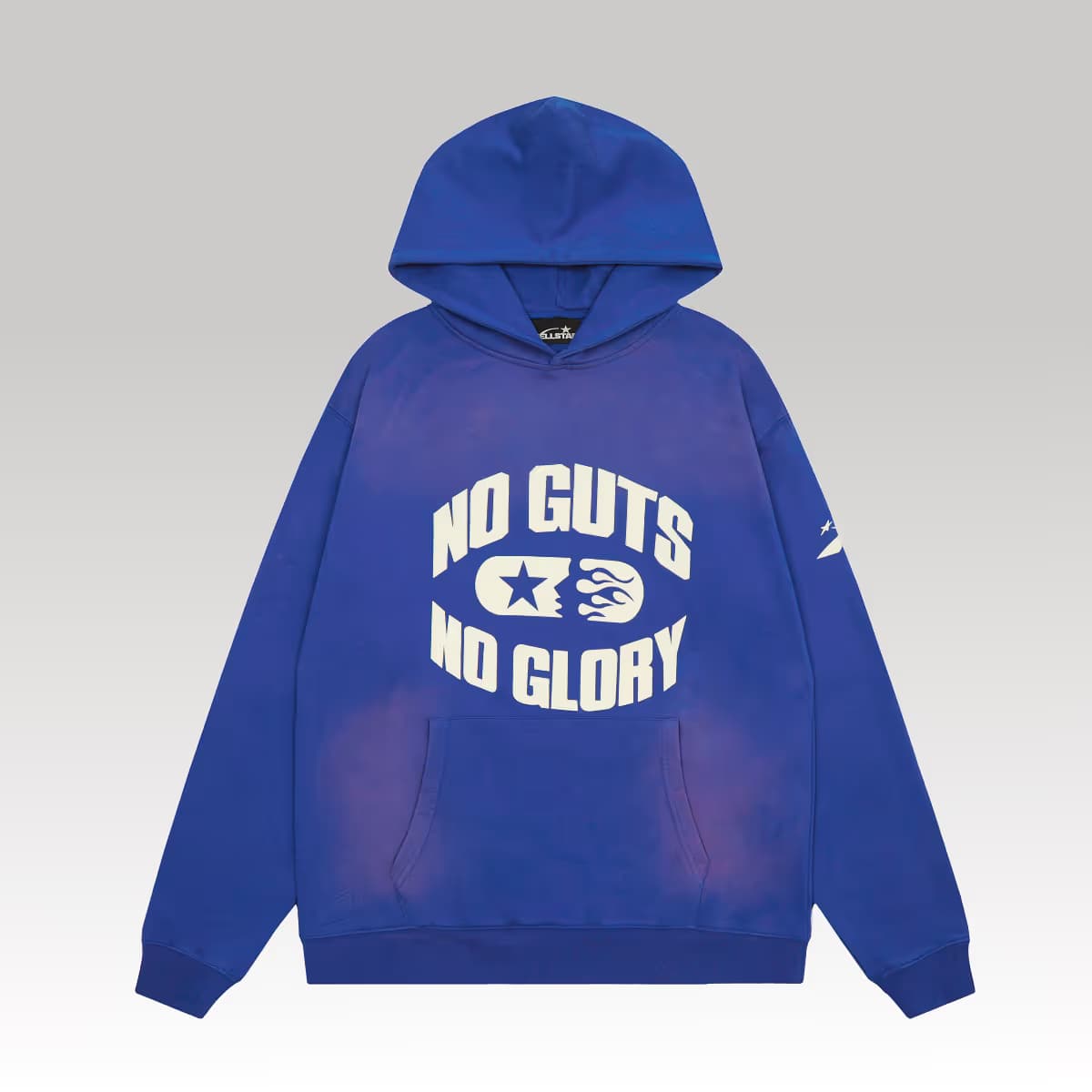 Hellstar No Guts No Glory Hoodie Blue_00000