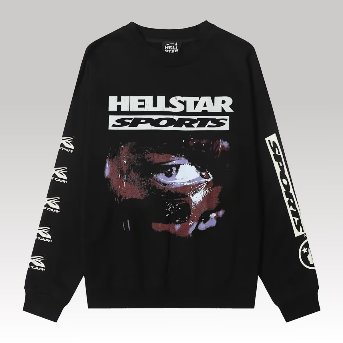 Hellstar Sports 96' Crewneck 'Black'_00000