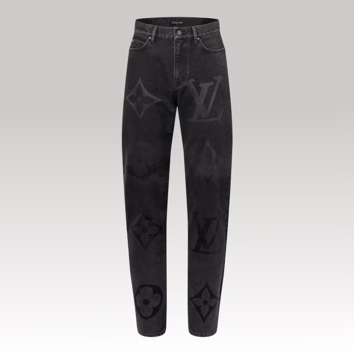 LV Monogram Denim Pants_2_00000