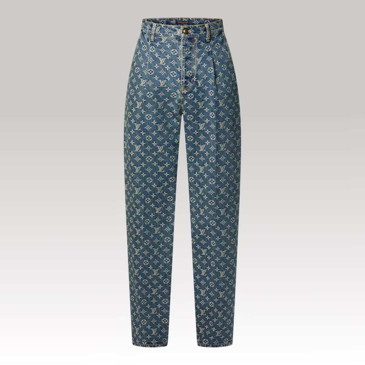LV Monogram Denim Tailored Pants_00000