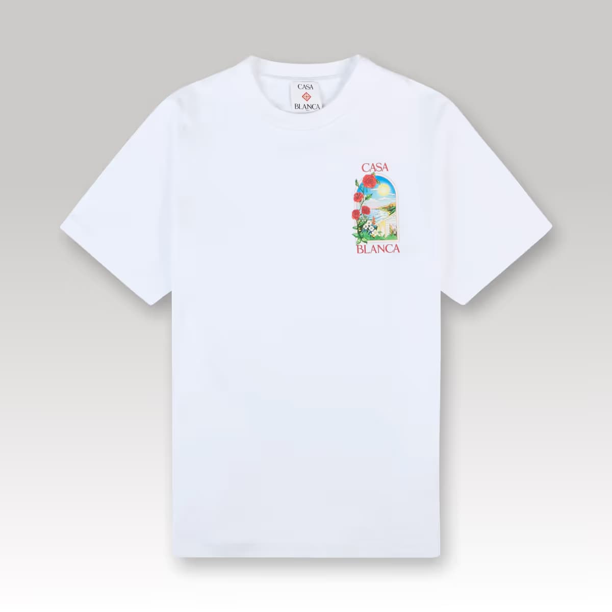 La Days Printed T-shirt White_00000
