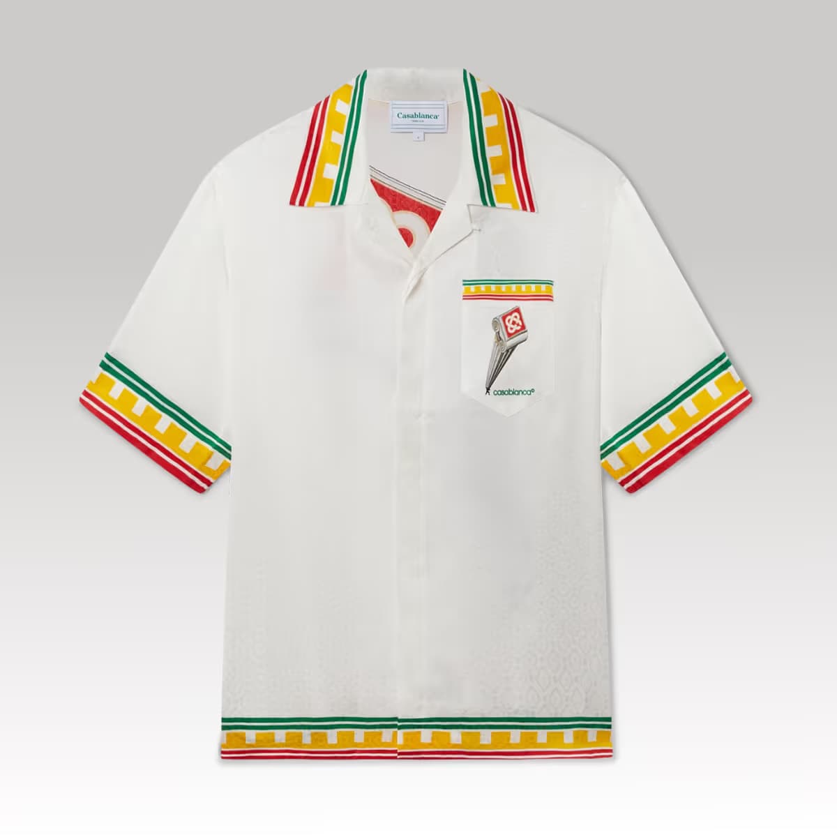 Leaning Column Silk Shirt_2_00000