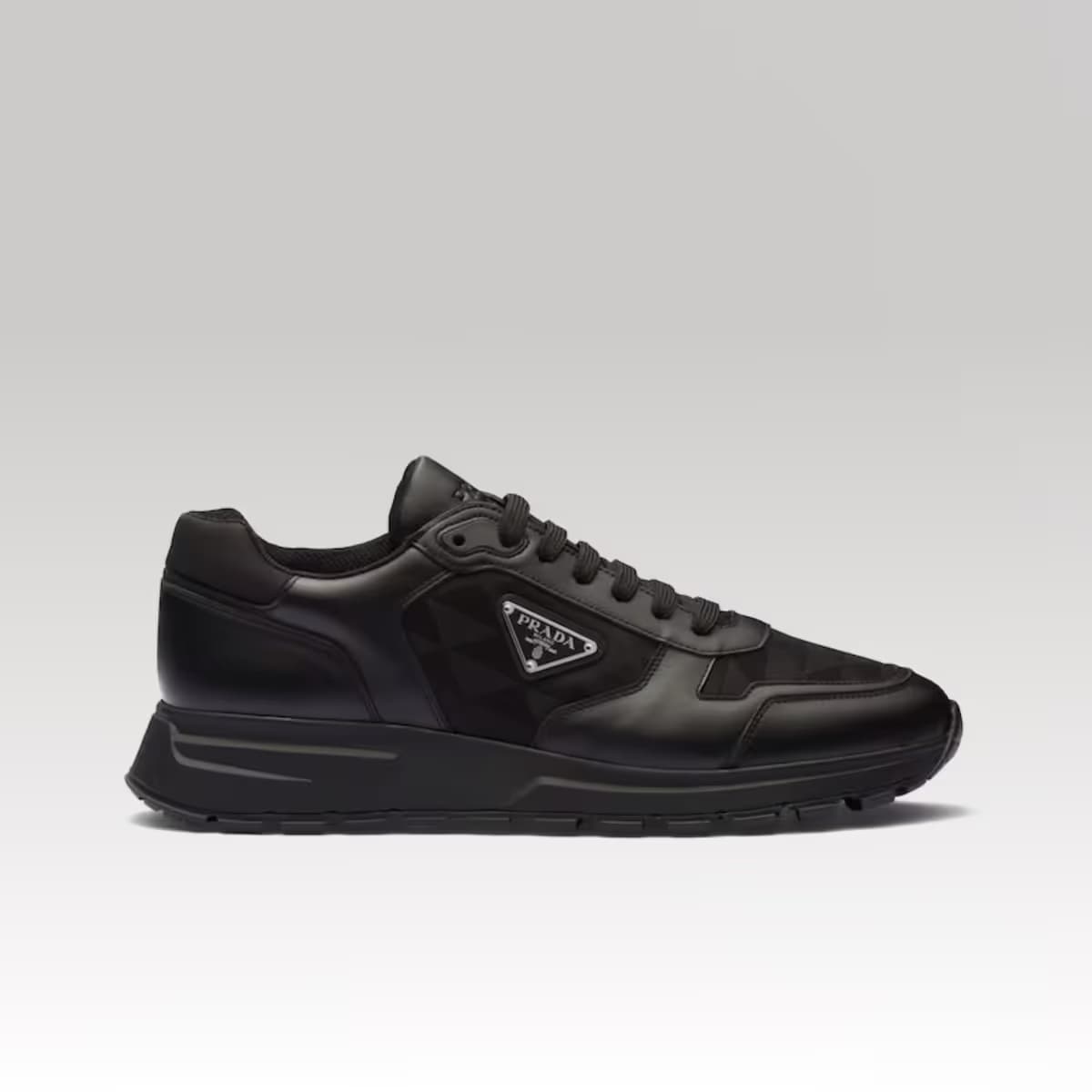 Leather and Re-Nylon high-top sneakers_00000