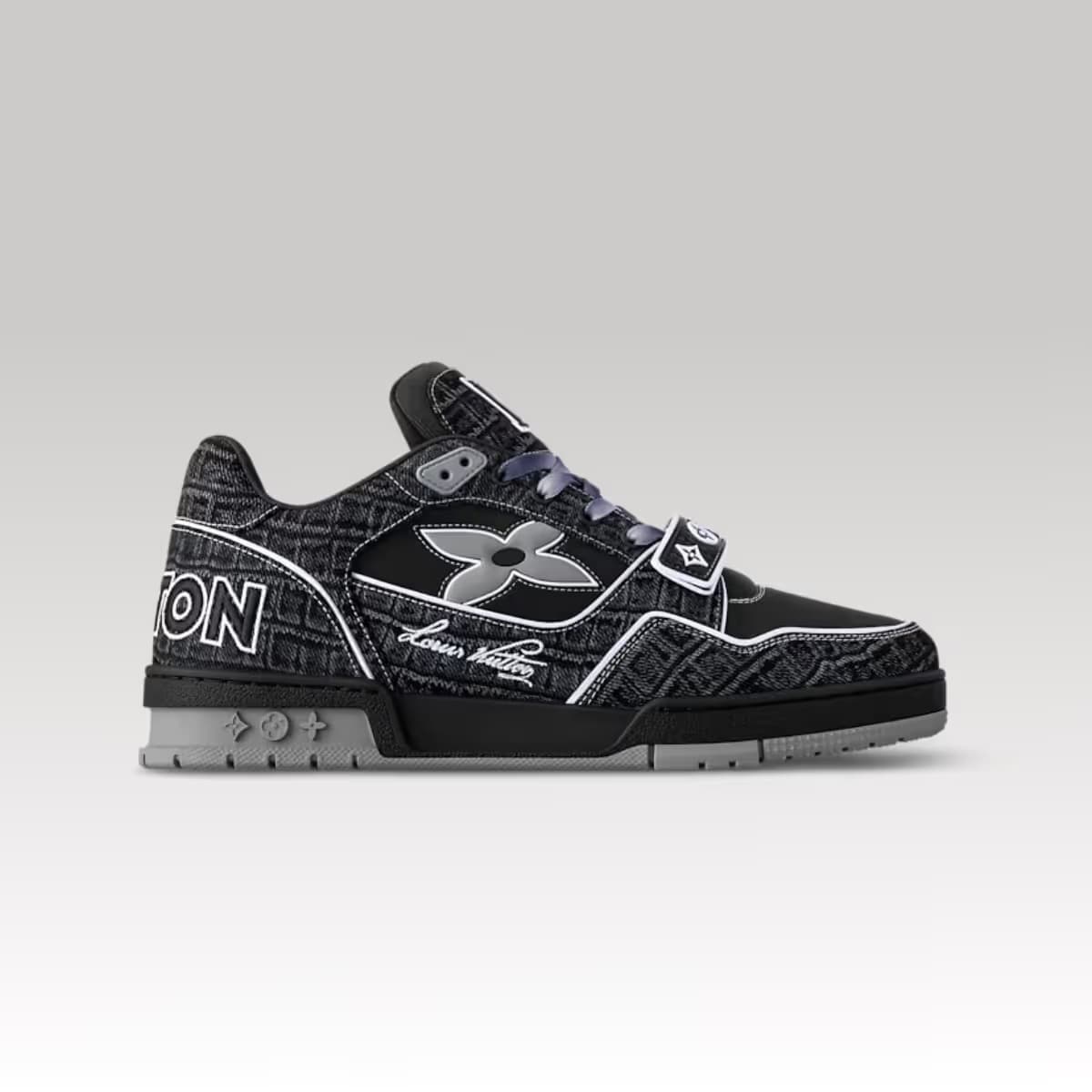 Louis Vuitton Trainer Skate Dark Black_4_00000