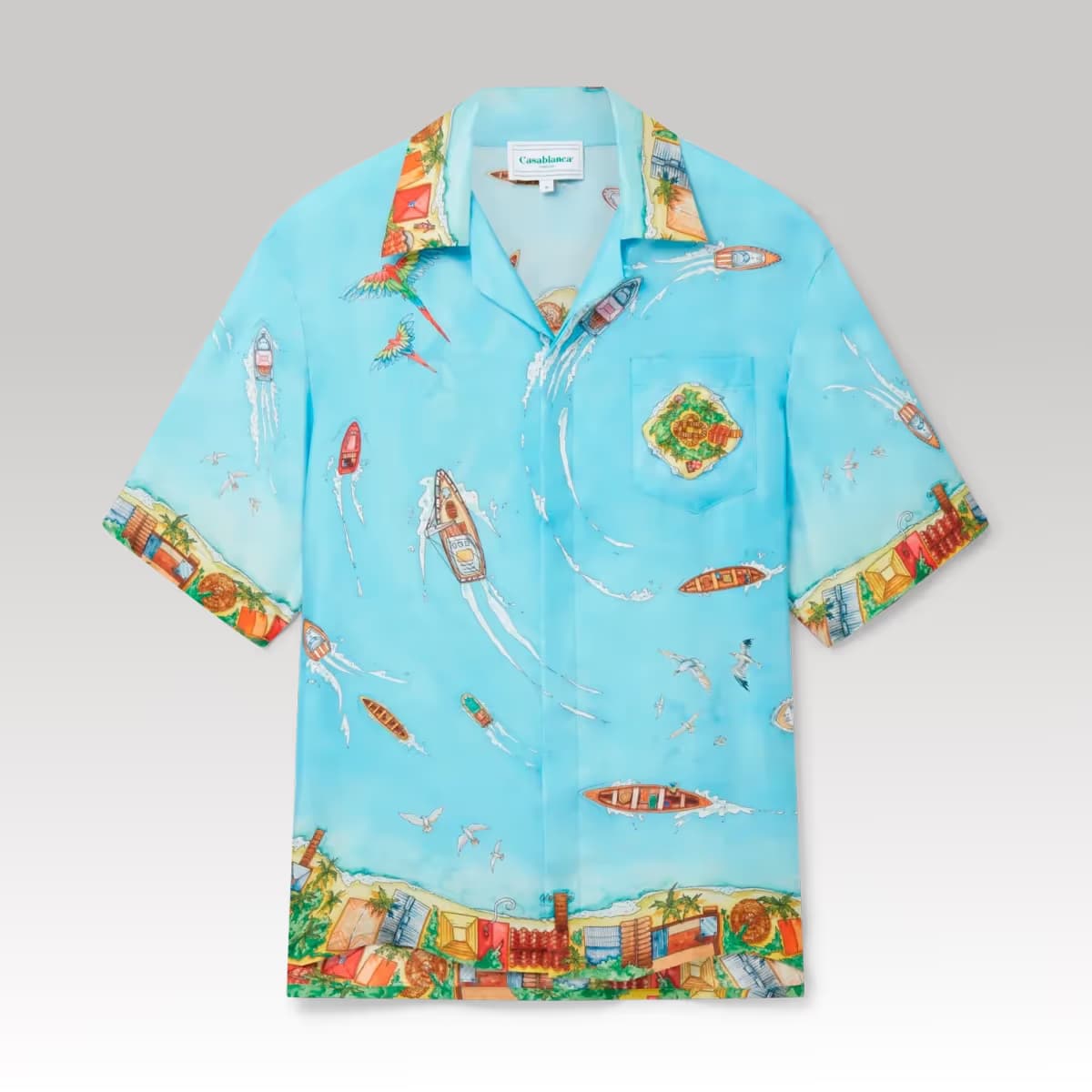 Maison Sur Piloti Silk Shirt_00000
