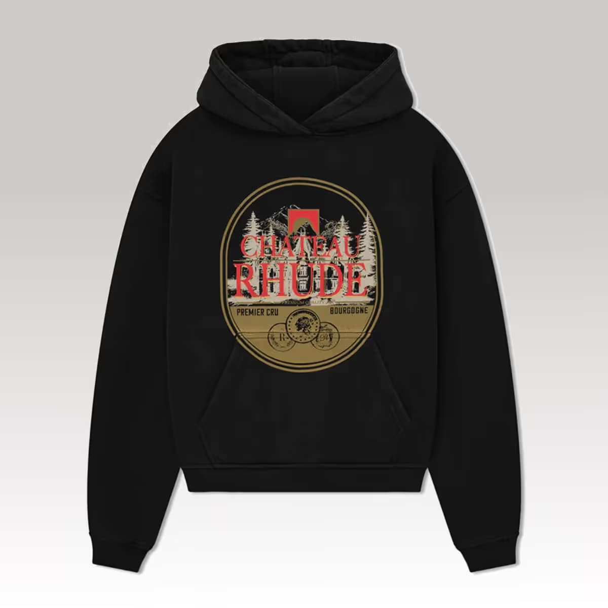 Rhude Desperado Motorsport Hoodie Black_00000