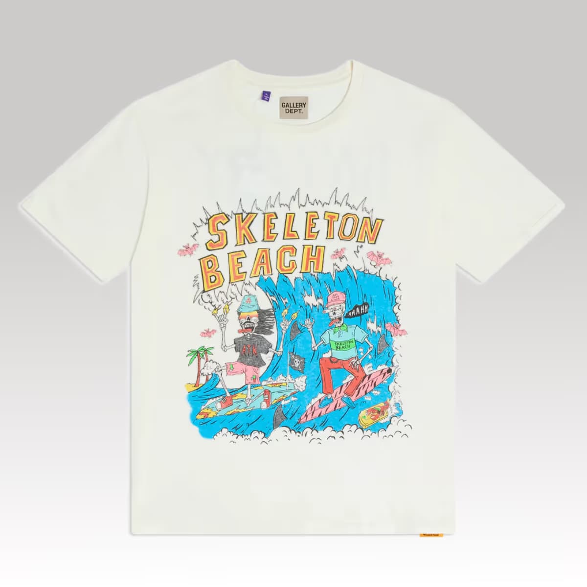 SKELETON BEACH SURF TEE_00000