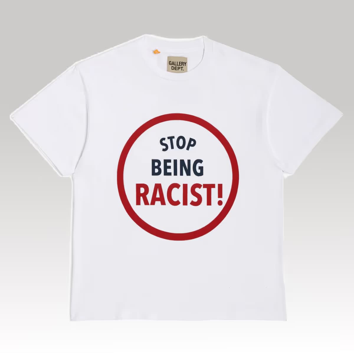 STOP BEING RACIST TEE_1_00000