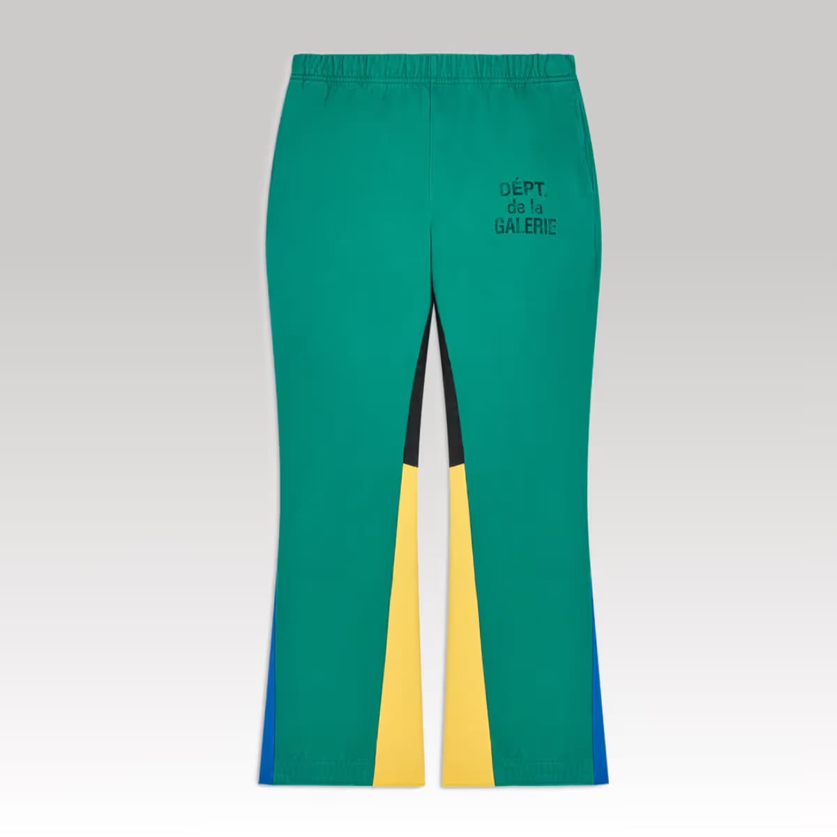 SWEATPANT FLARE GREEN_1_00000