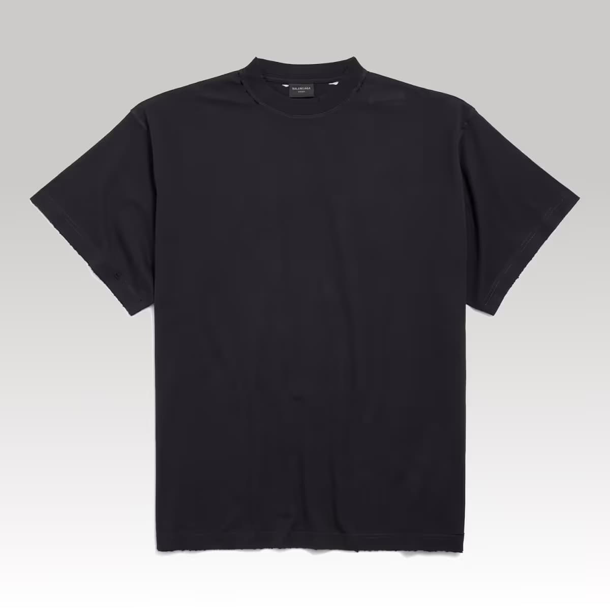 Security Tape Logo T-shirt Oversized_00000