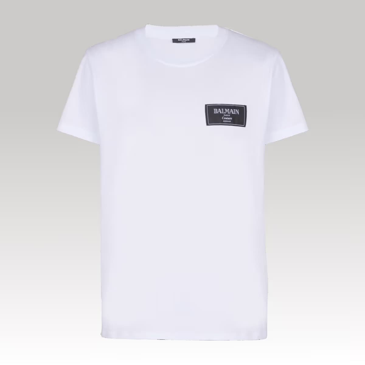 T-shirt with Balmain Couture label_00000