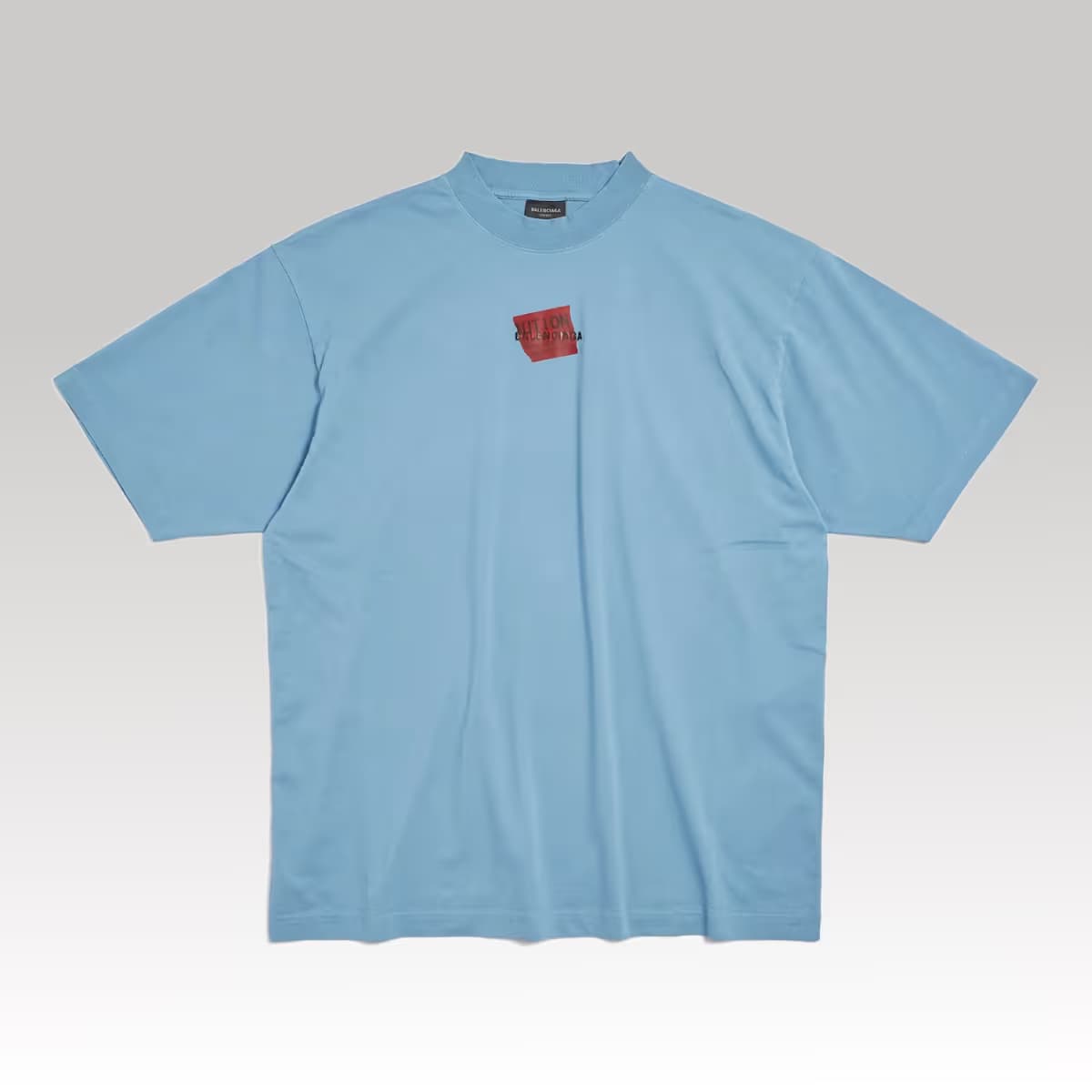 Taped Balenciaga Back T-shirt Medium Fit 3_00000 (1)