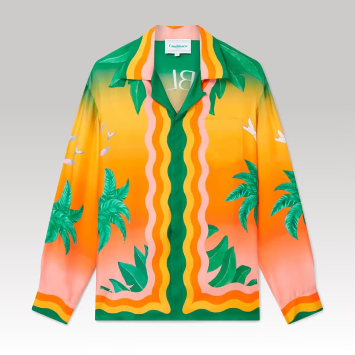 Tennis Club En Fleur Silk Shirt_3_00000