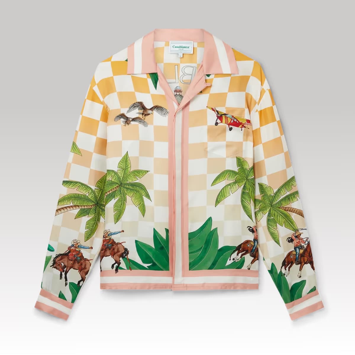 Tennis Club Silk Shirt_00000