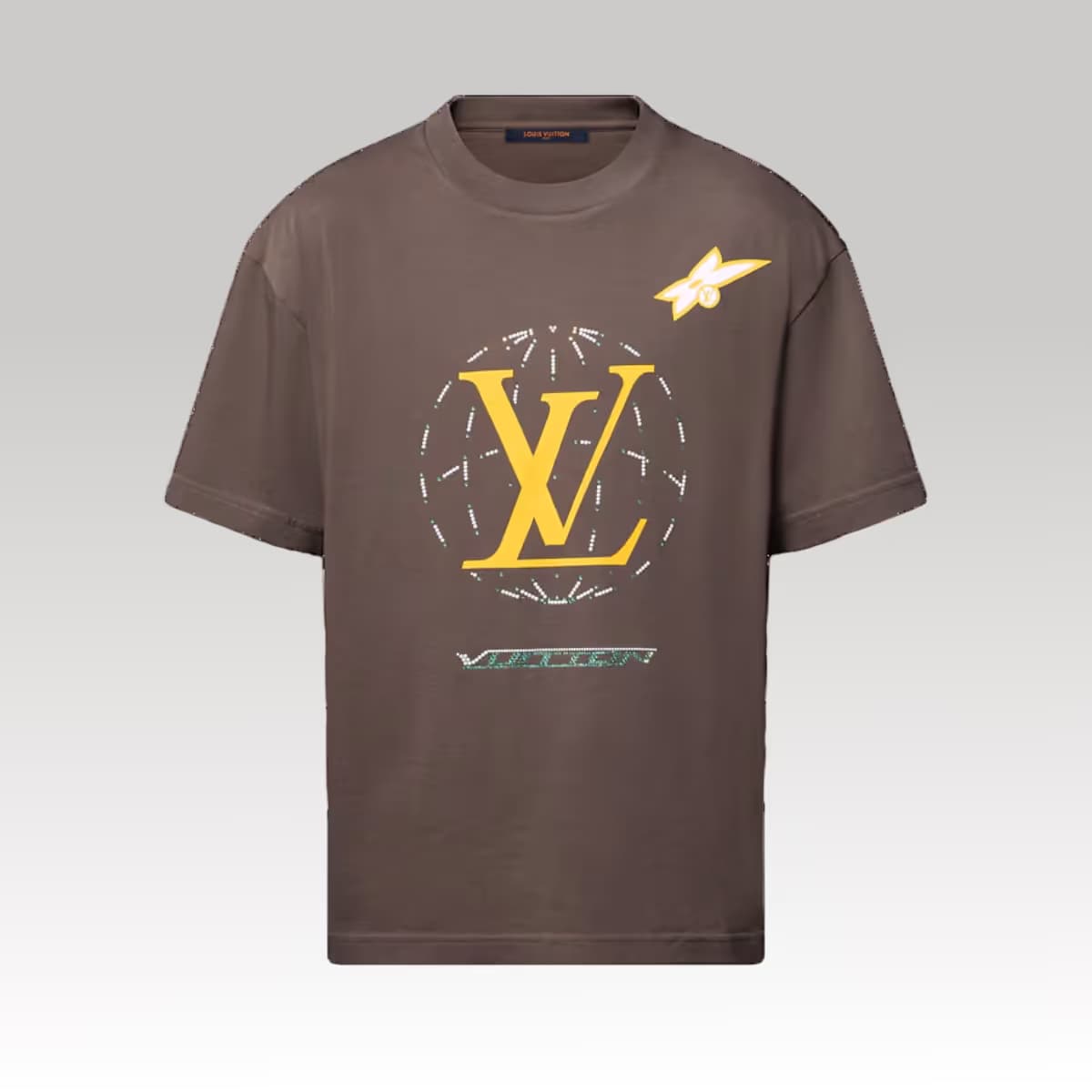 Washed Embellished Cotton T-Shirt_2_00000