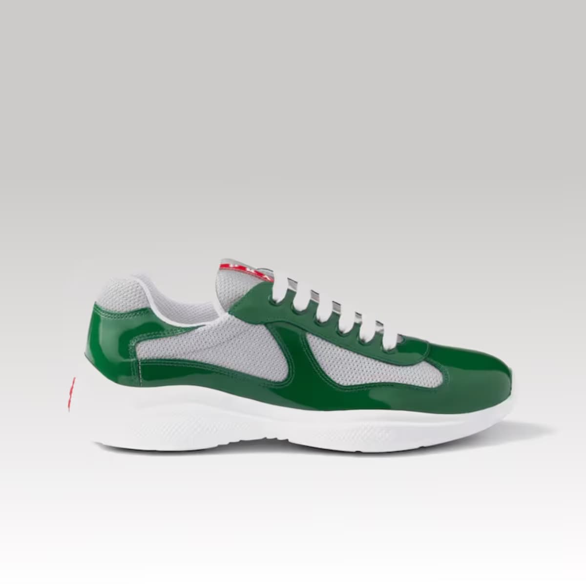 Patent leather and technical fabric Prada America's Cup sneakers 14_5_00000