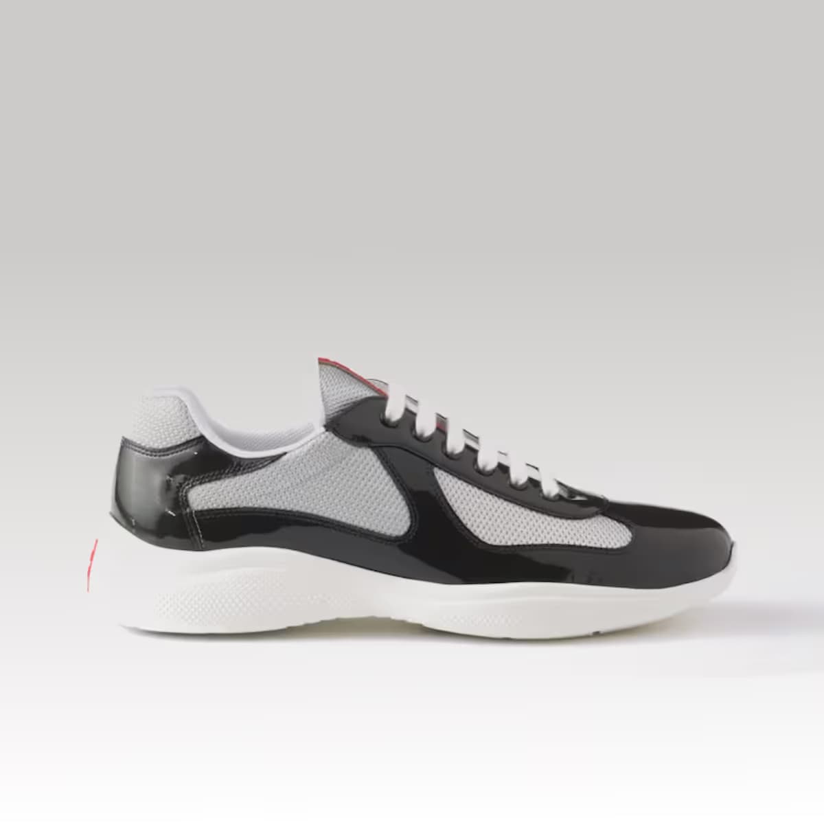 Patent leather and technical fabric Prada America's Cup sneakers 16_3_00000