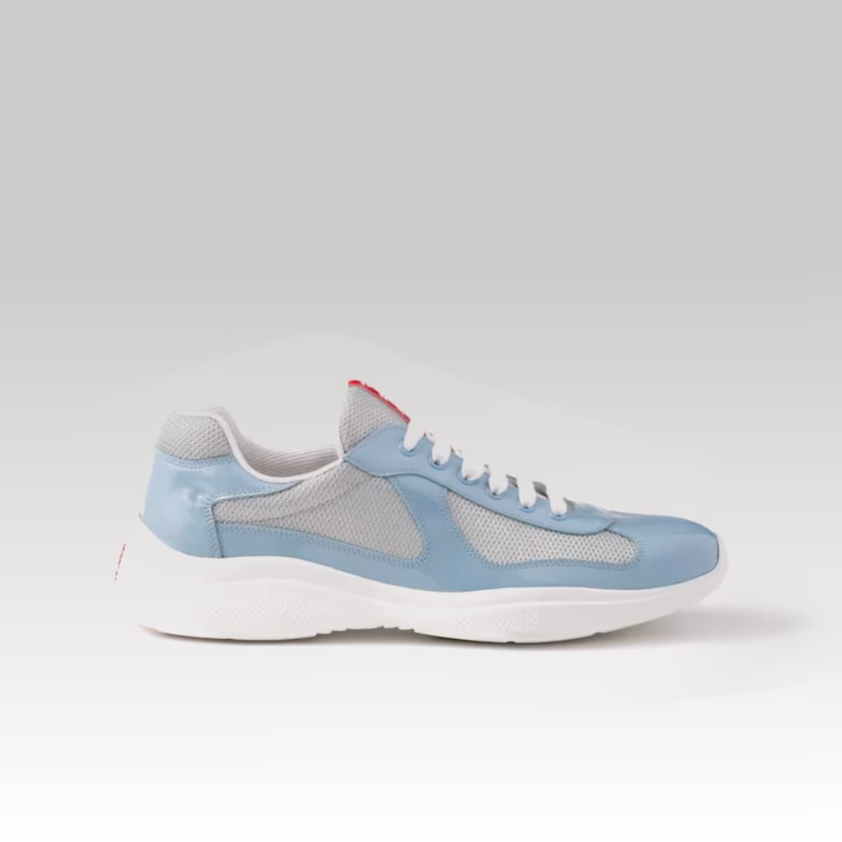 Patent leather and technical fabric Prada America's Cup sneakers 5_00000